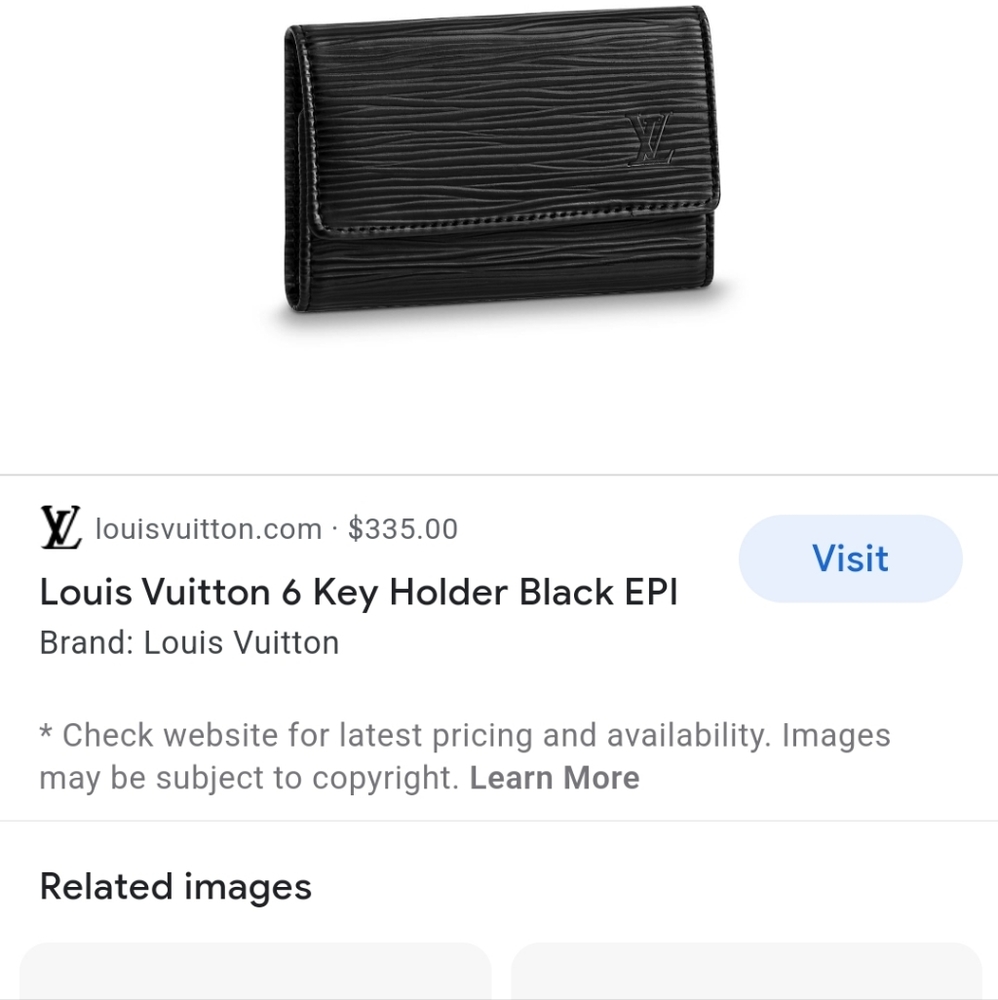 Authentic Pre-owned Louis Vuitton 6 key holder - Picture 2 of 10